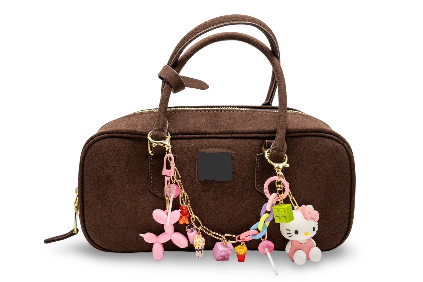 Custom Made Bag Chain Charms - Pink Sunday