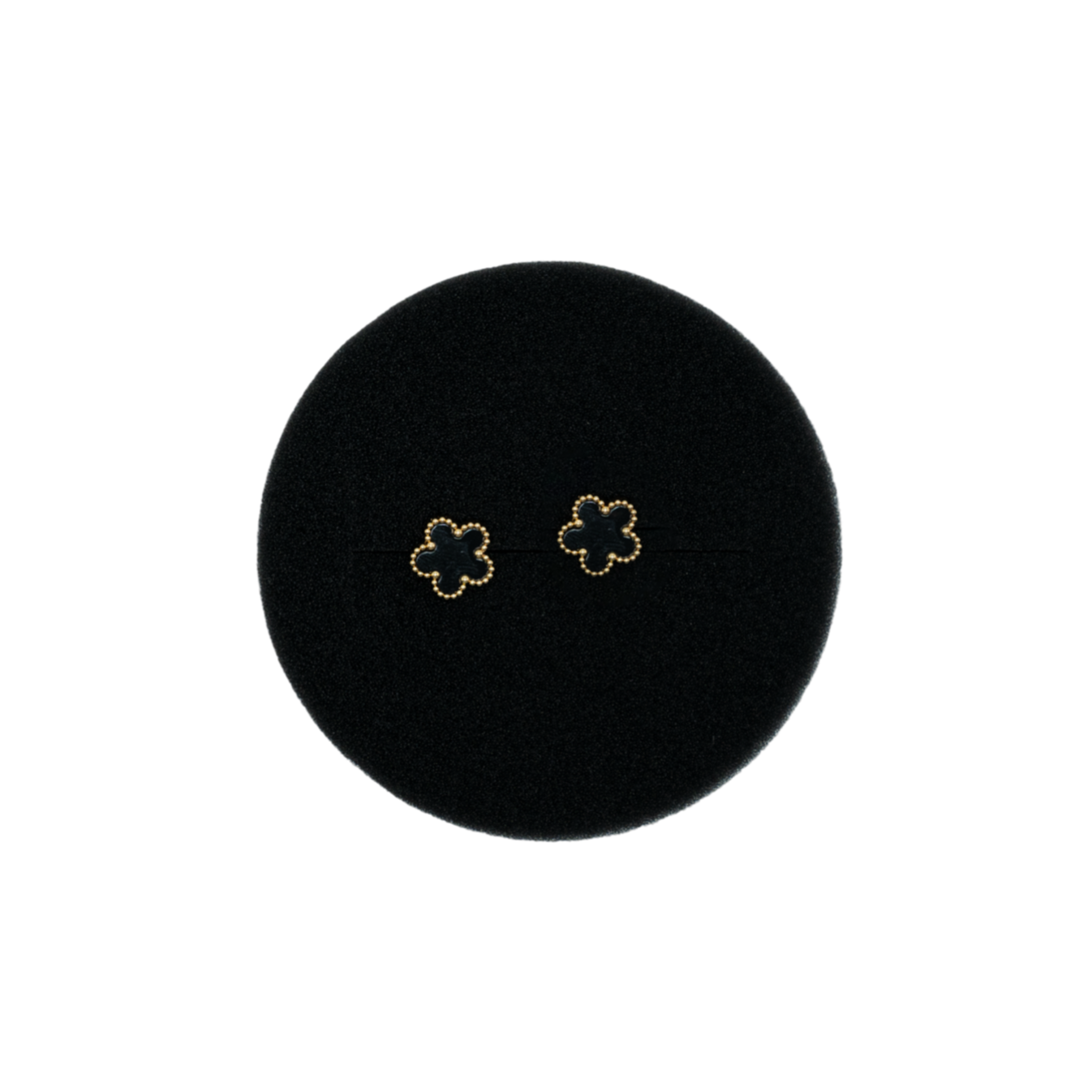 Earrings Five-Leaf Clover Flower