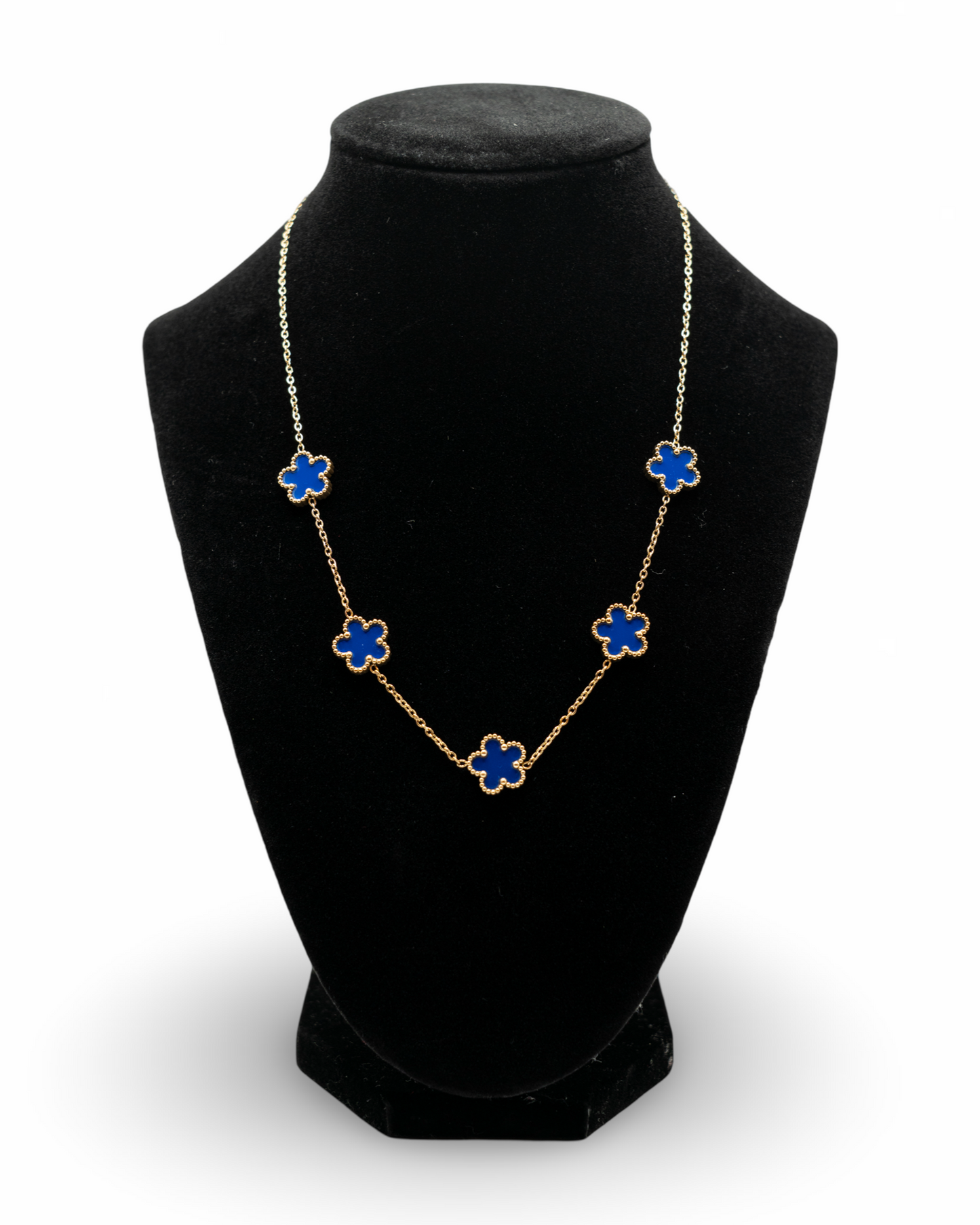 Necklace Five-Leaf Clover Flower