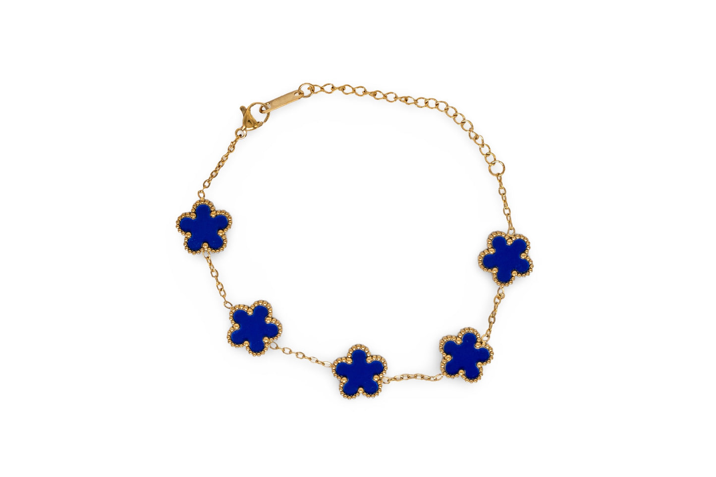 Bracelet Five-Leaf Clover Flower