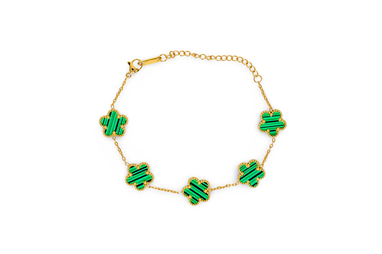 Bracelet Five-Leaf Clover Flower